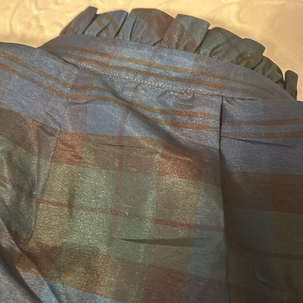 Tuckernuck blackwatch plaid pleated dropwaste dress NEW - Picture 11 of 12